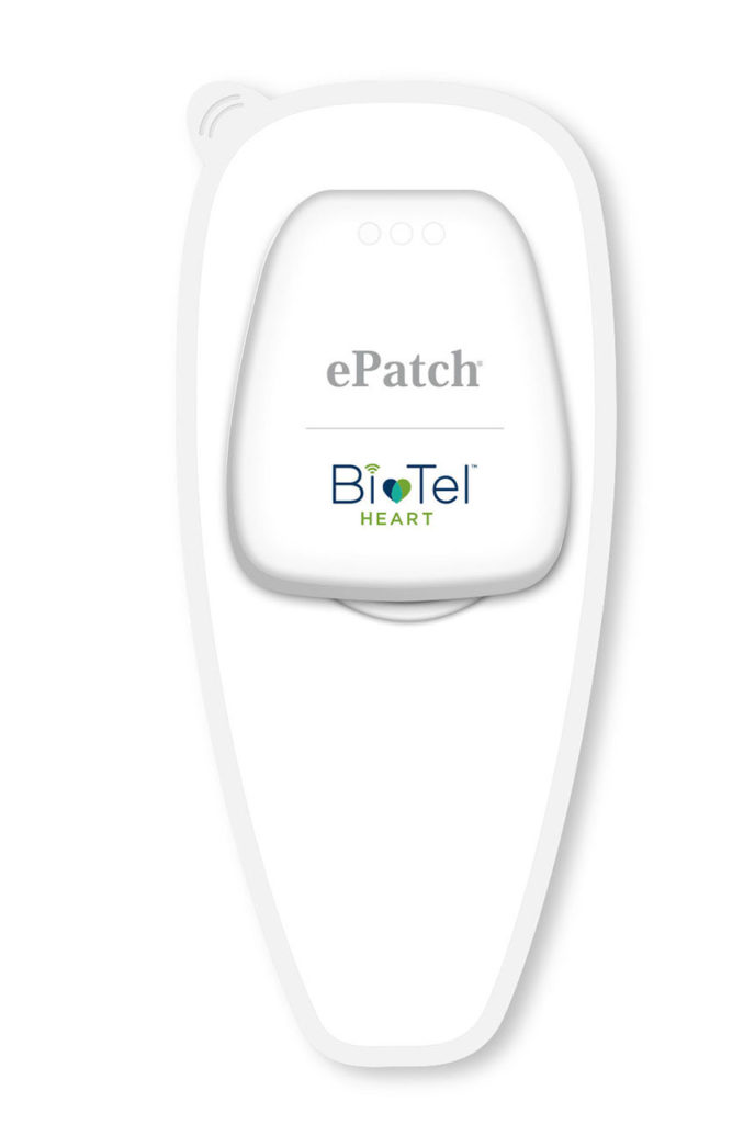 ePatch heart monitoring device